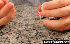 Trolling a pepsi bottle with mentos gif