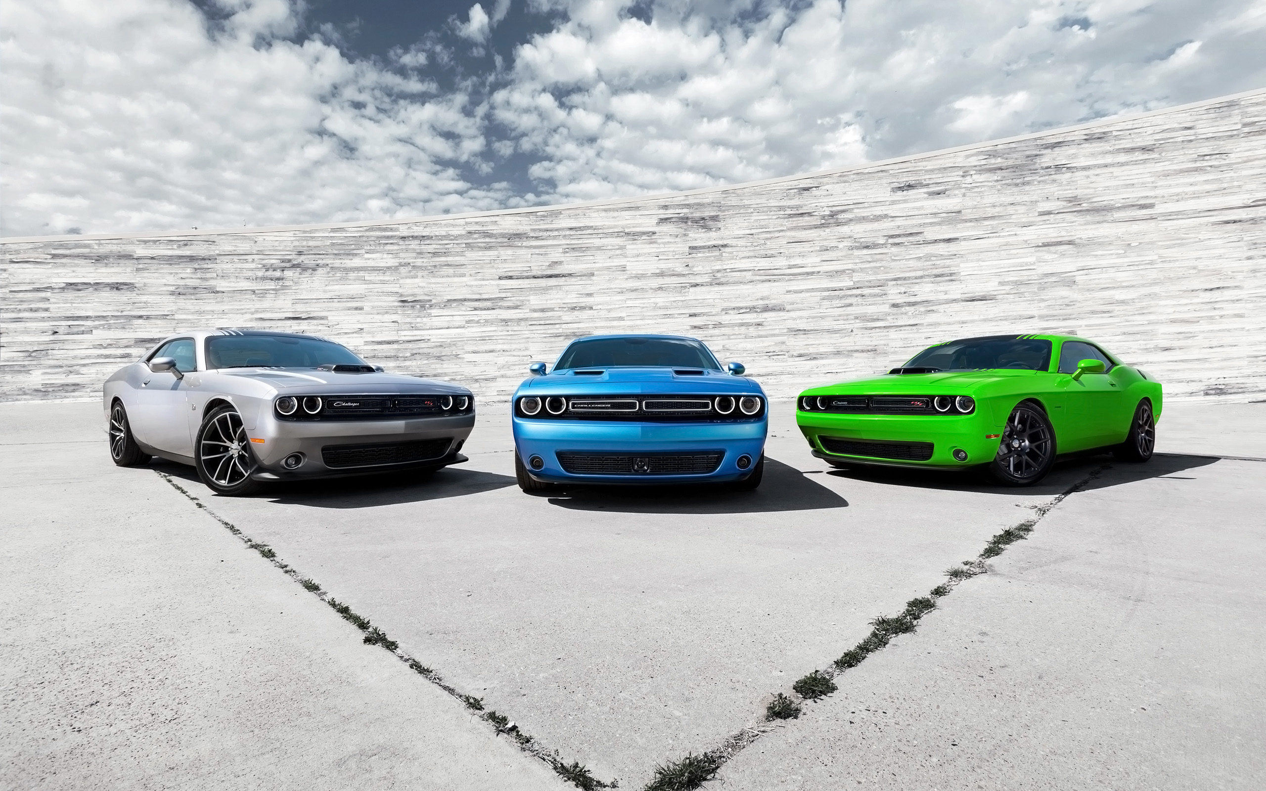 Daily Wallpaper Dodge Challenger Trio I Like To Waste