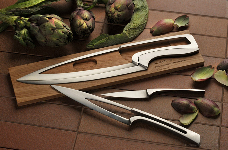 Coolest Kitchen Knife Design Ever