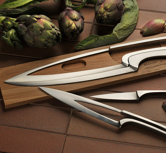 Coolest Kitchen Knife Design Ever