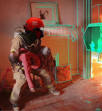 C-Thru Smoke Diving Helmet: A Bright Future in Firefighting [8 Pics