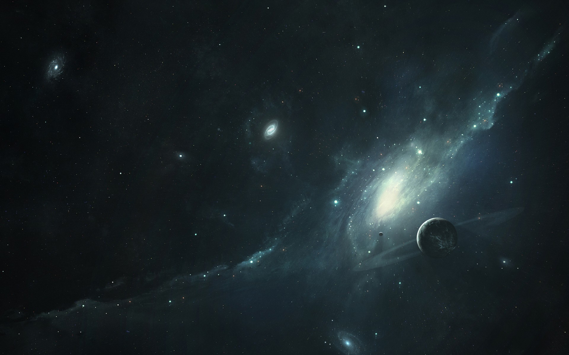 Daily Wallpaper: Distant Planets | I Like To Waste My Time