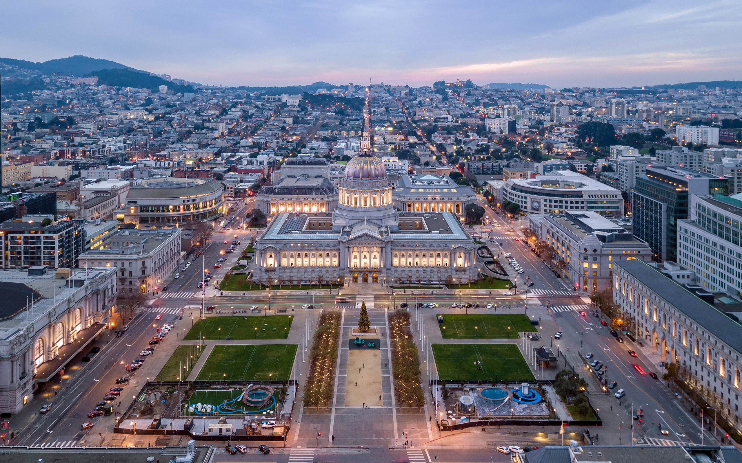 Daily Wallpaper Civic Center San Francisco I Like To Waste My Time