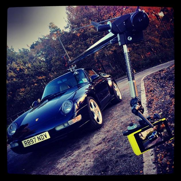 Automotive camera rig + Windows Phone (Nokia Lumia 1020)