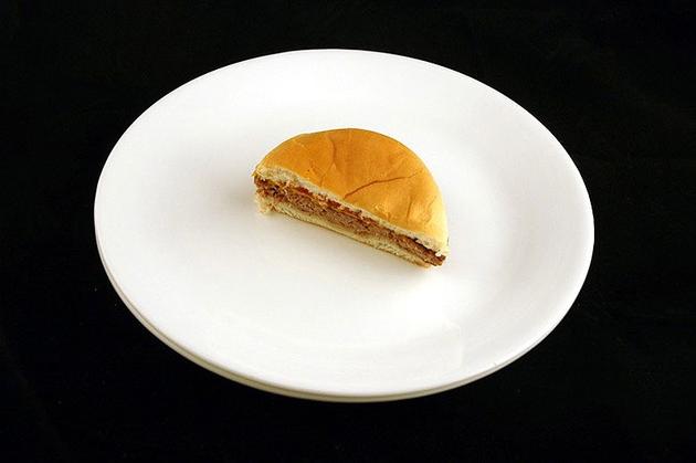 Different Foods 200 Calories Burger