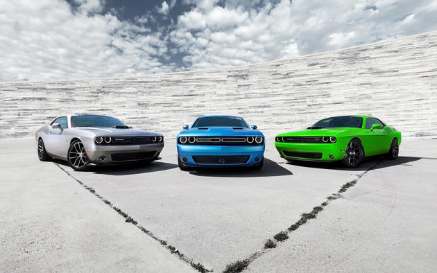 dodge challenger trio