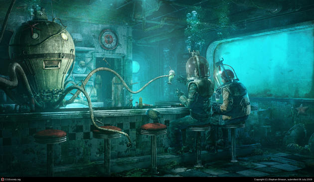 Personal Artwork: Octopus' Diner