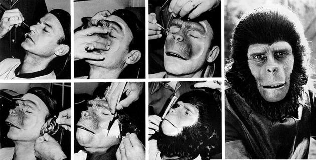 Roddy McDowall make up from the 1974 Planet of the Apes. It used to take 6 hours just to apply.