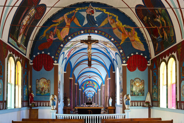 Star of the Sea Painted Church