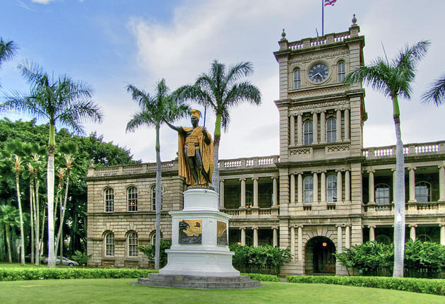 The Original King Kamehameha Statue