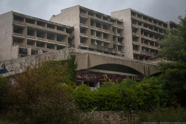 Abandoned Resort in Kupari, Croatia