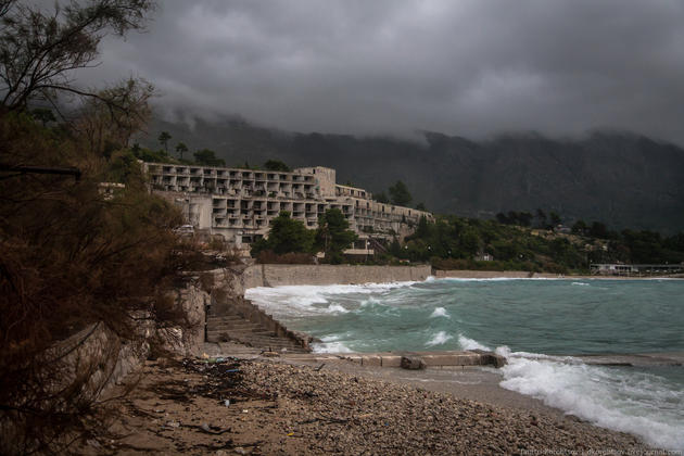 Abandoned Resort in Kupari, Croatia