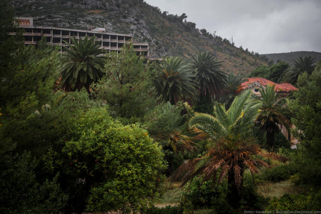 Abandoned Resort in Kupari, Croatia