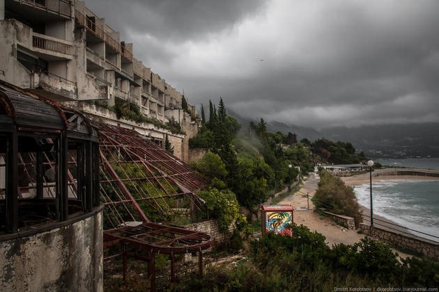 Abandoned Resort in Kupari, Croatia