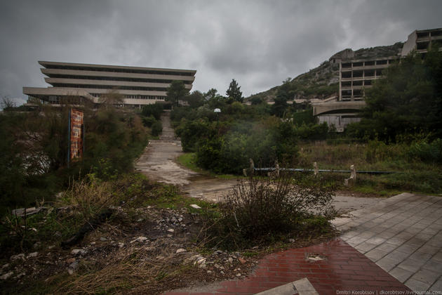 Abandoned Resort in Kupari, Croatia