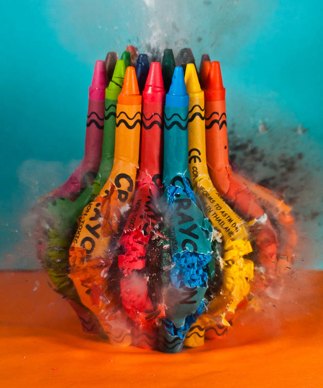 Crayon bundle explosion