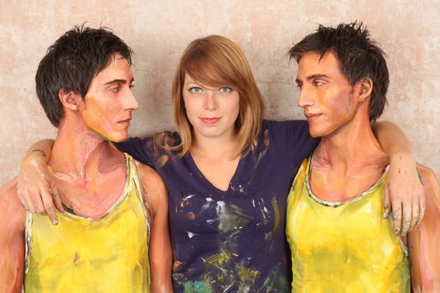 Alexa Meade Body Painting Art Simulates Paintings