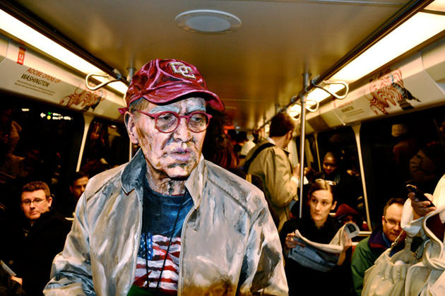 Alexa Meade Body Painting Art Simulates Paintings