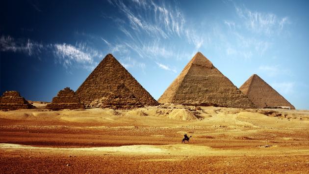 Ancient Egypt Pyramids Huge Wallpaper