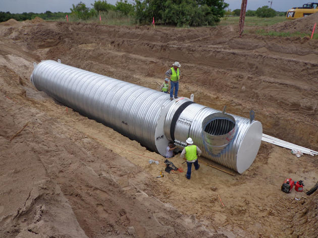 Apocalypse shelter installation