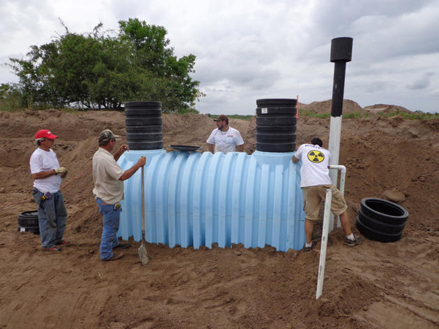 Apocalypse shelter installation