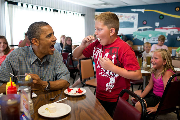 Charismatic Faces of Barack Obama