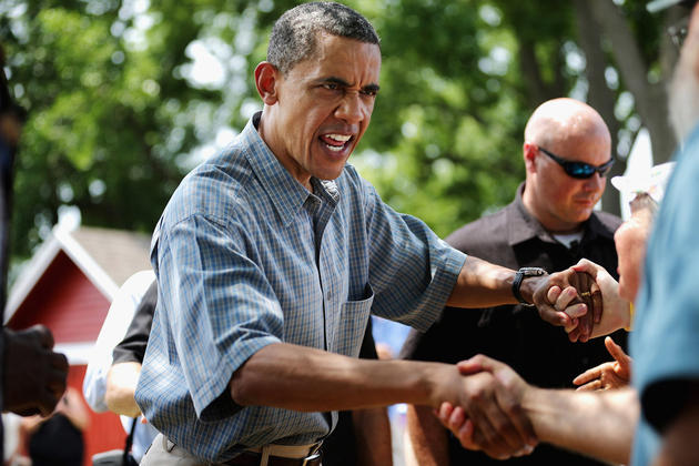 Charismatic Faces of Barack Obama