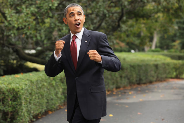 Charismatic Faces of Barack Obama