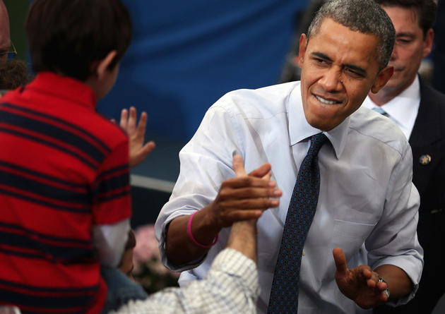 Charismatic Faces of Barack Obama