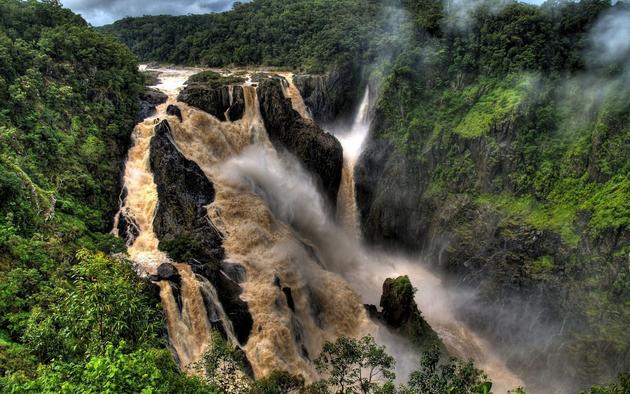 Barron Falls by Aussie Harley HD Wallpaper