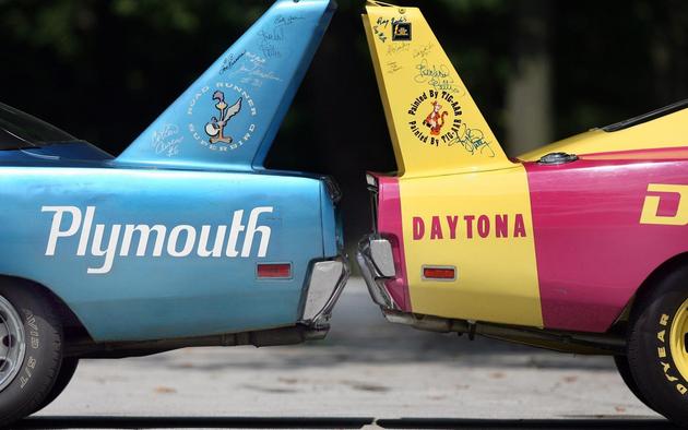 Tails of two dodge daytonas