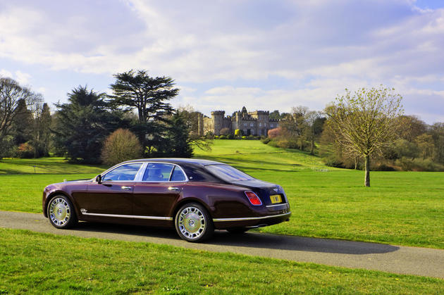 Bentley Castle in Background