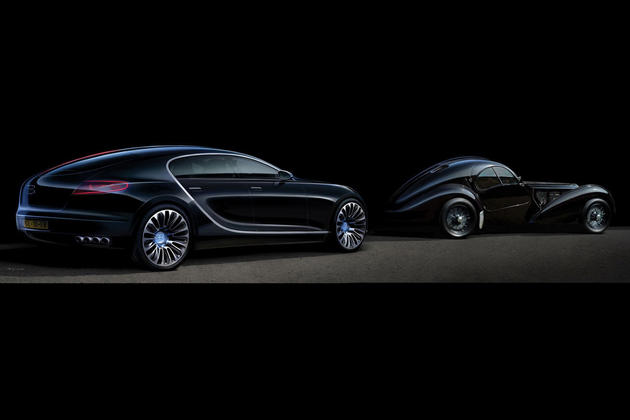 2015 Bugatti Royale 16C Galibier Concept Art