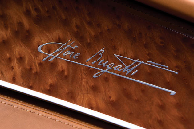 2015 Bugatti Royale 16C Galibier Concept Wood Trim