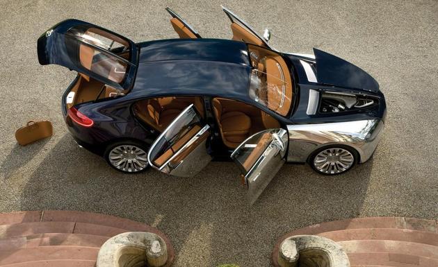 2015 Bugatti Royale 16C Galibier Concept Chrome Top