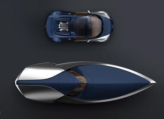 Bugatti Sang Bleu Speed Boat