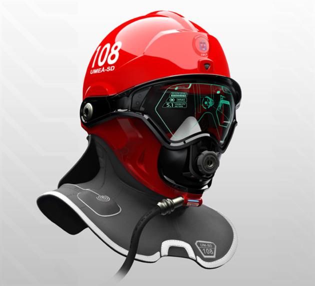 C-Thru Smoke Diving Helmet