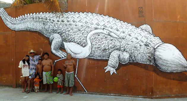 Alligator Graffiti