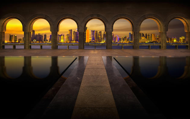 Doha Qatar by Nicolas Kamp HD Wallpaper