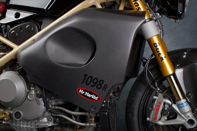 Ducati 1098R Mr Martini Flashback Detail of Body