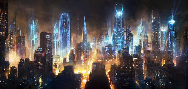 City of the Future Post-Apocalypse