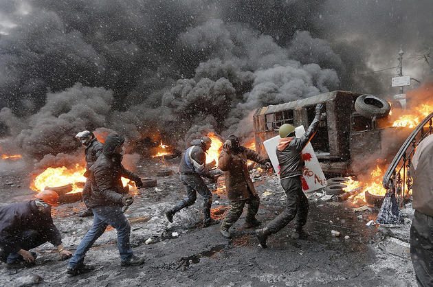 Ukrainian Euro Maidan Riots 2014