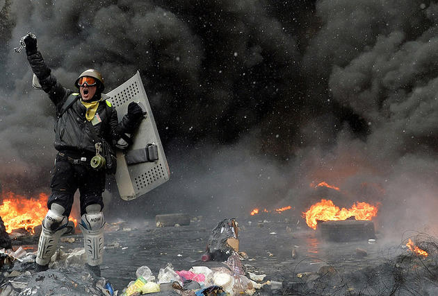 Ukrainian Euro Maidan Riots 2014