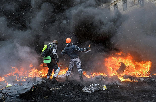 Ukrainian Euro Maidan Riots 2014