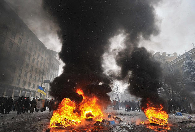 Ukrainian Euro Maidan Riots 2014