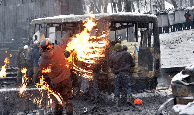 Ukrainian Euro Maidan Riots 2014