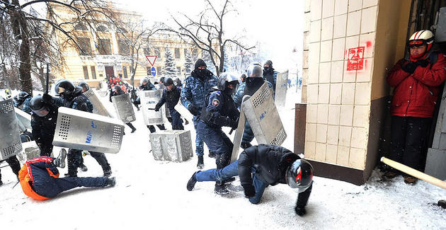 Ukrainian Euro Maidan Riots 2014