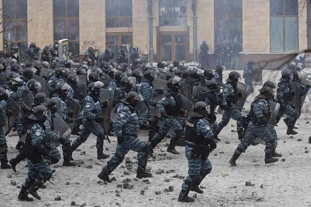 Ukrainian Euro Maidan Riots 2014