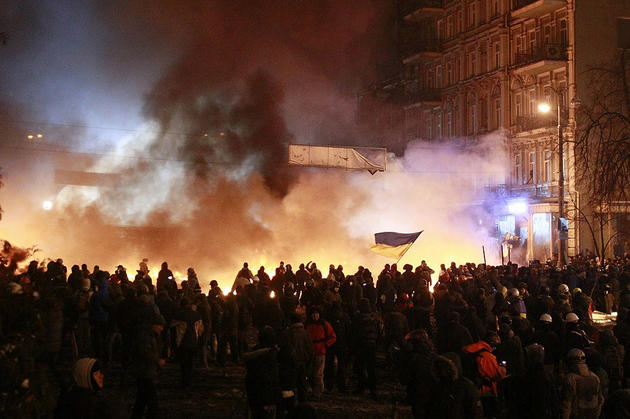 Ukrainian Euro Maidan Riots 2014