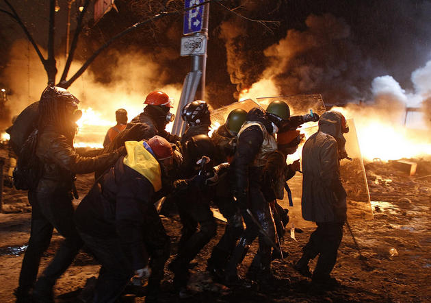 Ukrainian Euro Maidan Riots 2014